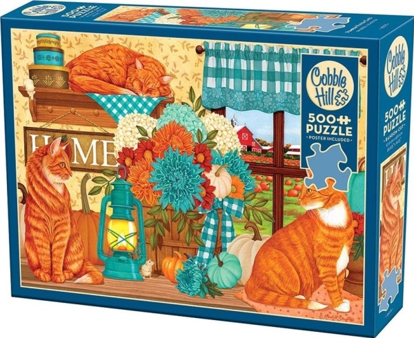Puzzle 500 Orange Cats G3