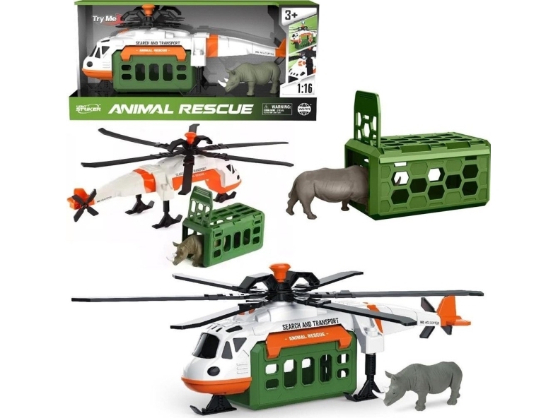 Helikopter för djurtransport | Leksaker - Bilar och andra fordon - Flyg och helikoptrar | GameStuff
