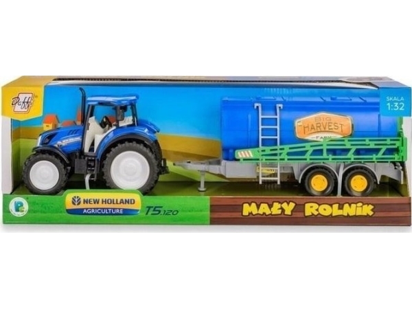 New Holland T5 Traktor Mit Sprühgerät 1:32