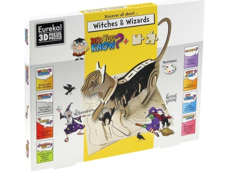 Gepetto wooden puzzle - Witches