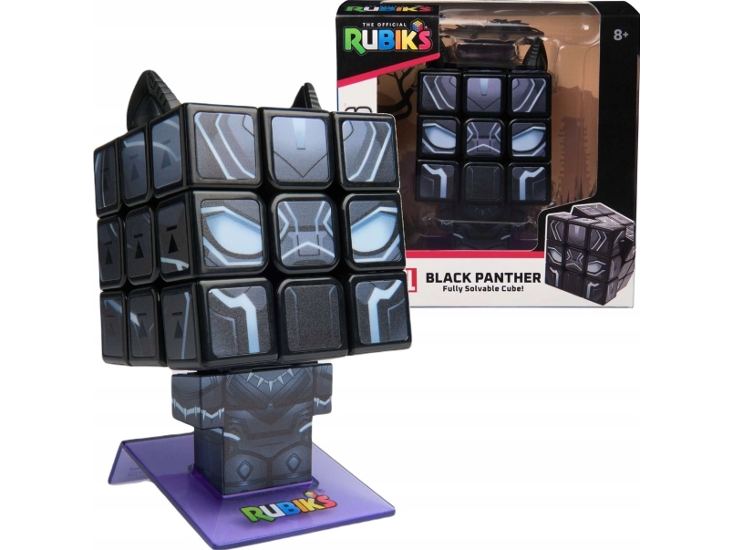 Rubiks Terninger 3X3 - Black Panther