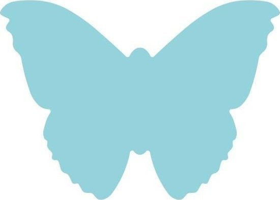 Dekorativ stempel Butterfly 5 cm