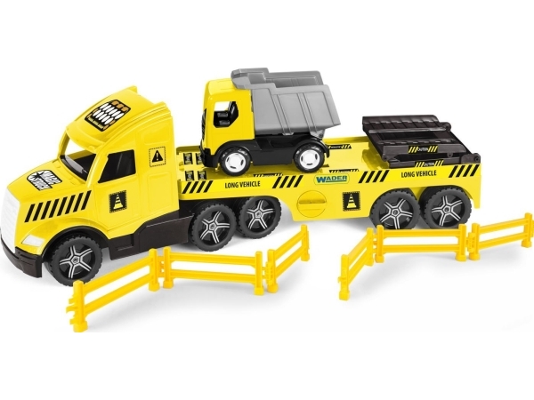 Wader Wader 36421 Magic Truck Technic Laweta Z Wywrotką