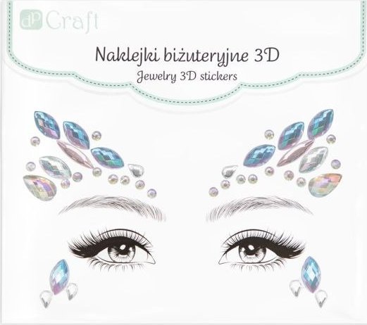 3D Schmuck Aufkleber - Night Beauty