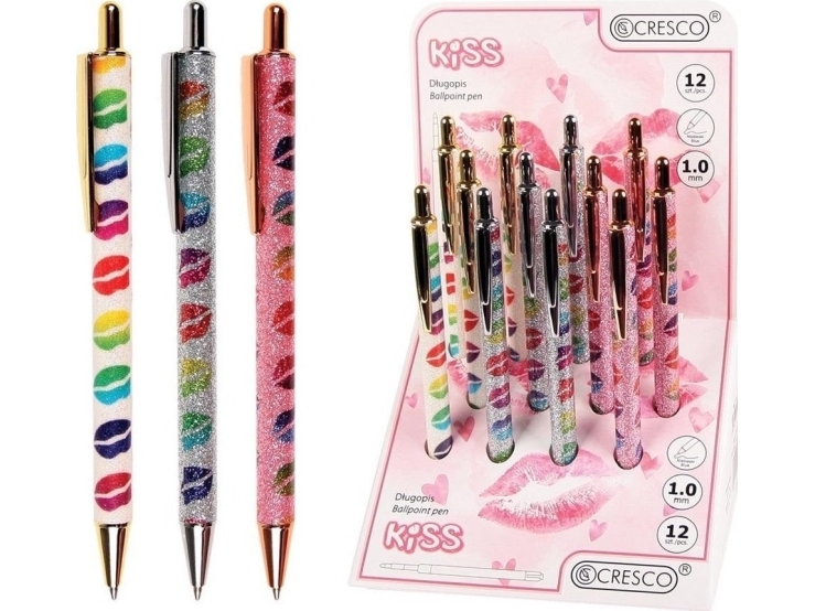 Kiss automaattinen kuulakärkikynä (12kpl)