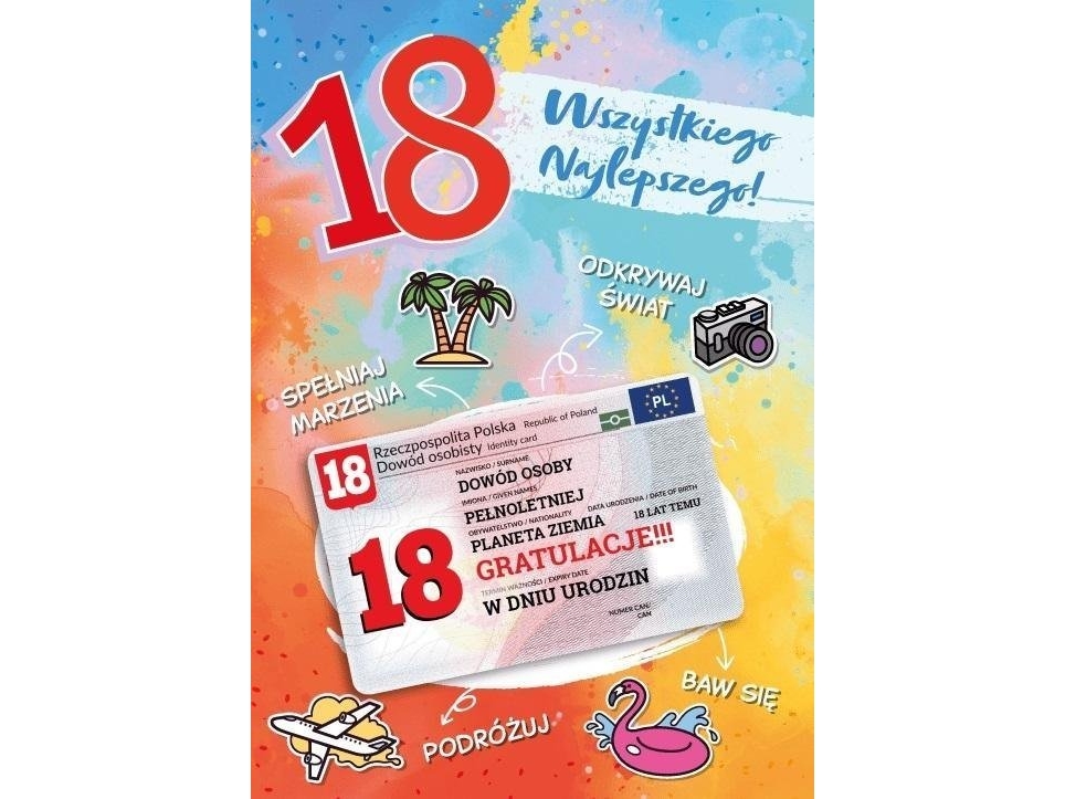 Geburtstagskarte 18