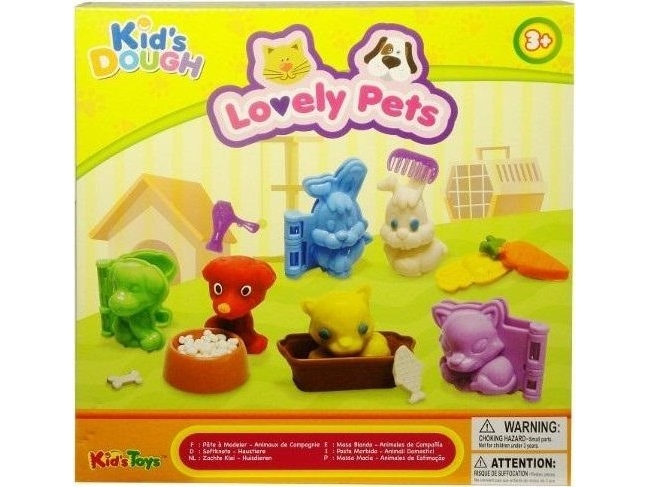 Plastilindyr 3 Stk