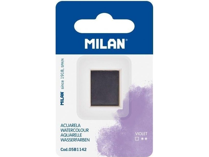 Akvarelmaling i lilla terning MILAN