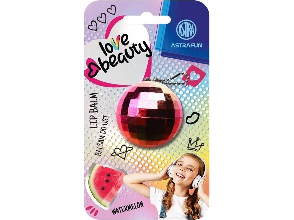 Disco Ball Lippenbalsam Wassermelone Astrafun