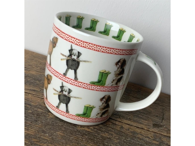 M08 Rural Dog Mug