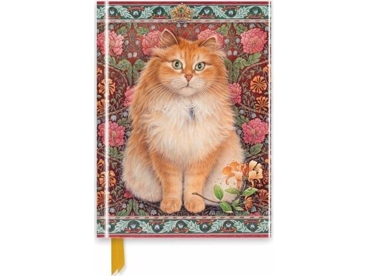Notesblok A5 Line Tw Blossom Cat Lesley Anne Ivory
