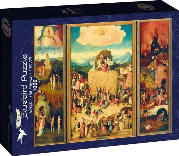 Puzzle 1000 Brikker Høvogn - Triptyk, Bosch
