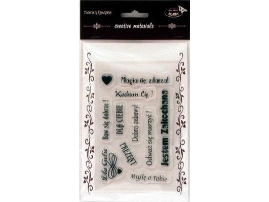 Kreative stempler Polske bogstaver 1