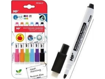 Whiteboard-Marker 6 Farben