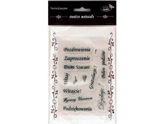 Kreative stempler Polske bogstaver 2