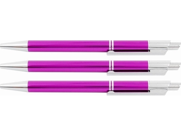 Tiko kulspetspenna lila (5 st) | Skrivredskap - Kulspetspennor & Reservoarpennor - Skrivbordspenn | GameStuff