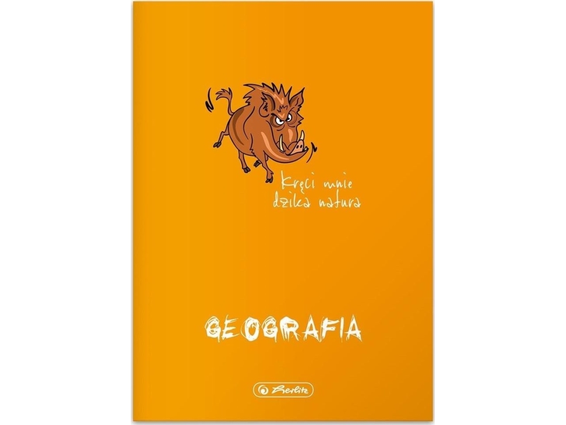 Notebook A5/60K linjer Eco PP Geografi (5 stk)