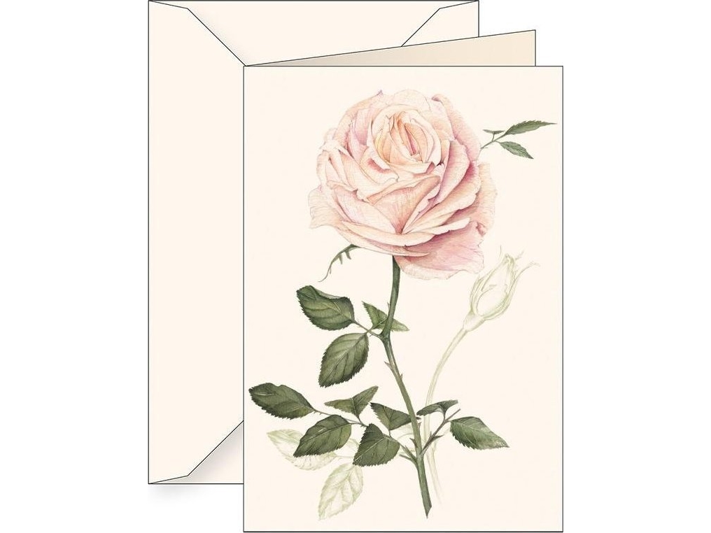 Carnet B6 + Kuvert 6165 Rose