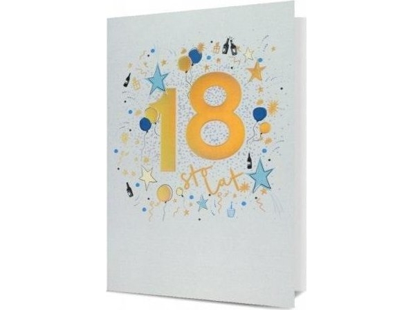 B6 Birthday 18 carnet | Skola & Hobby - Festdekorera - Presentinslagning | GameStuff