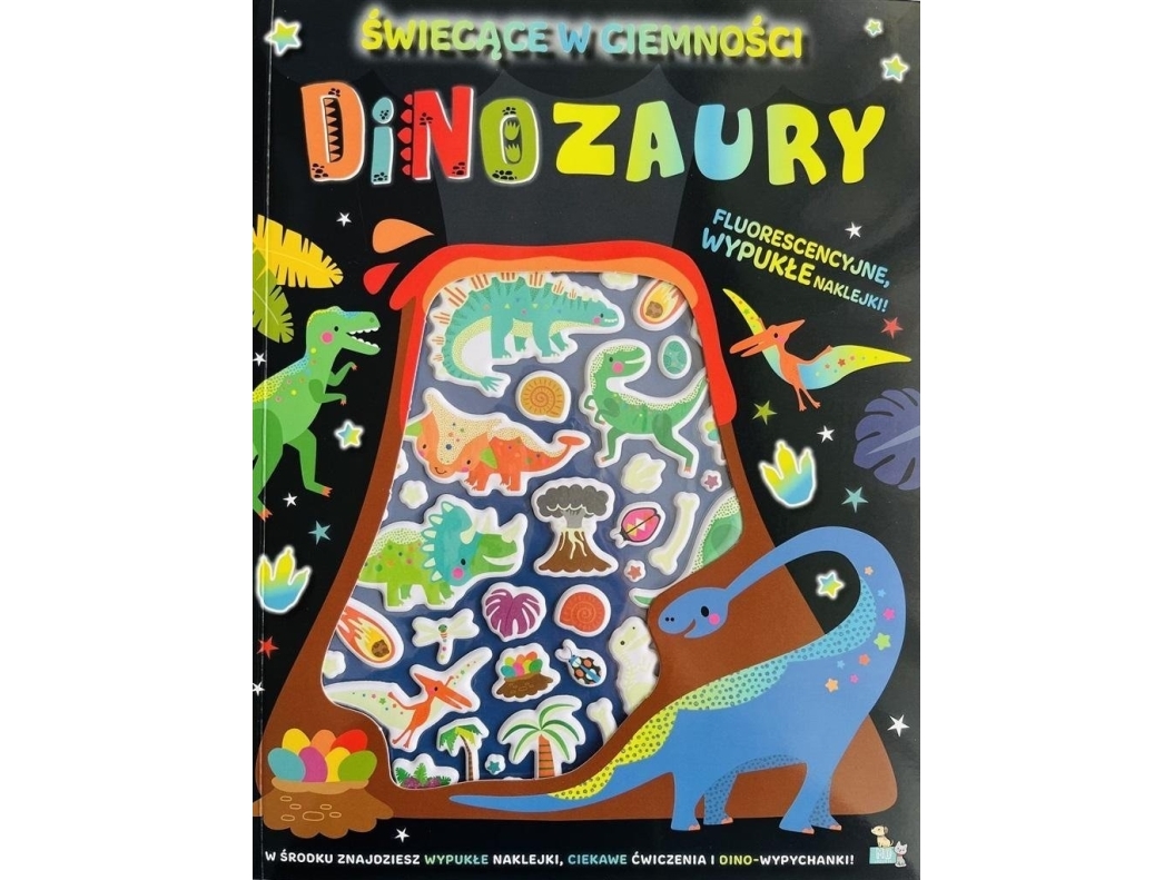 Selvlysende Klistermærker Dinosaurer