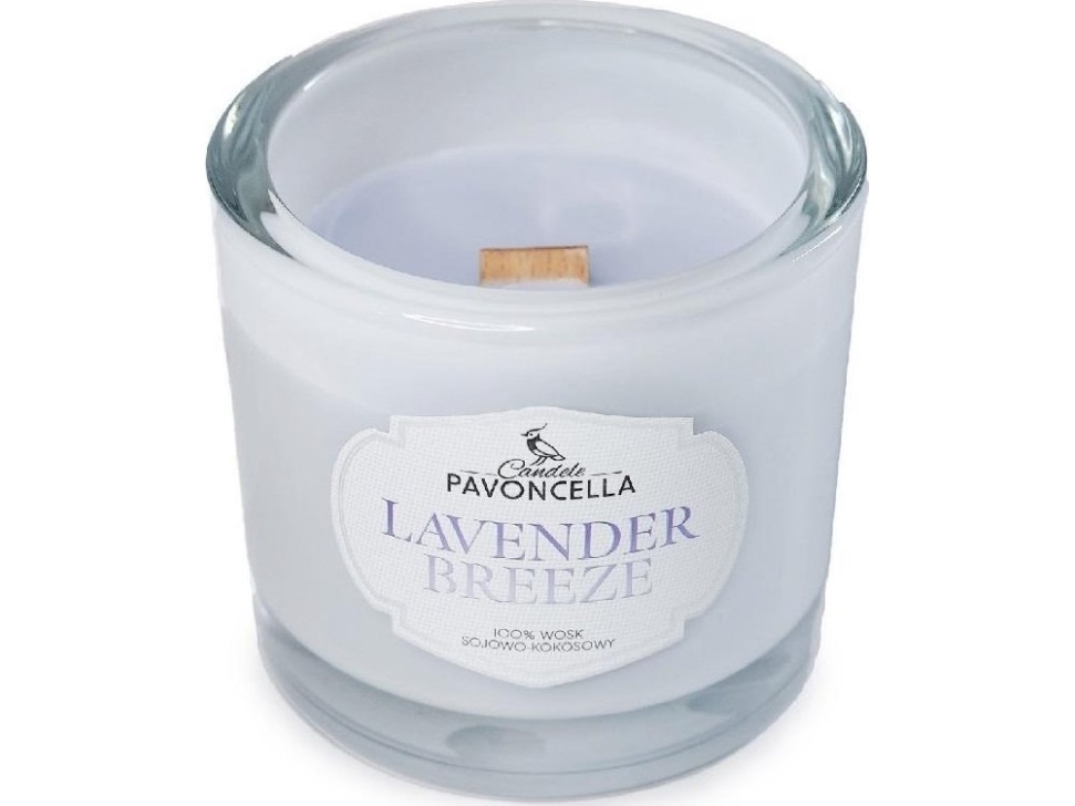 Lavender Breeze soijakynttilä valkoinen 170g