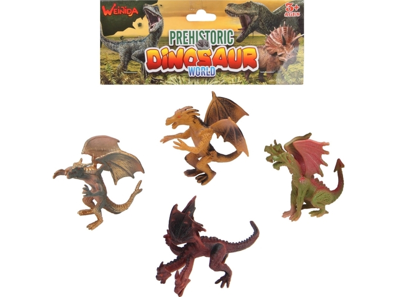 Trifox Smokes Dinosaurs 4 Pieces