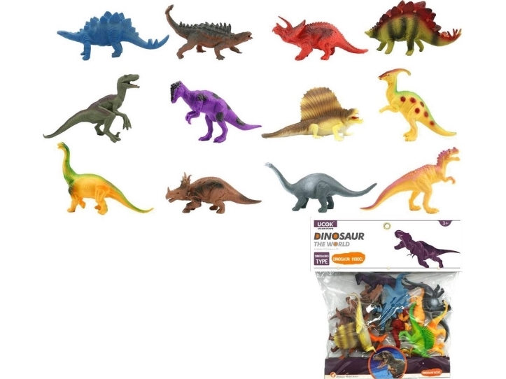 Trifox Dinosaurs 12 Figurer