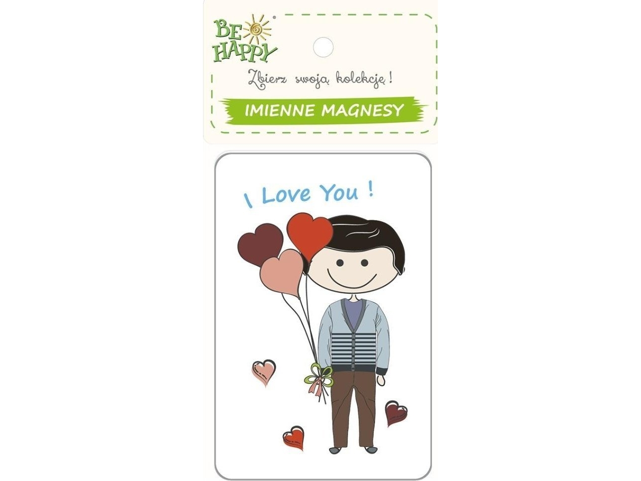 Magnes na lodówkę Jag älskar dig | N - A | GameStuff