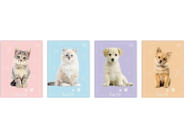 Vocabulary Notebook A6/32K Puppy Sign (10Pcs) |