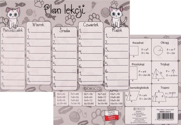 Tidtabell A5 Brittisk (25 st) | Papper & Emballage - Kalendrar & Anteckningsböcker - Kalendare | GameStuff