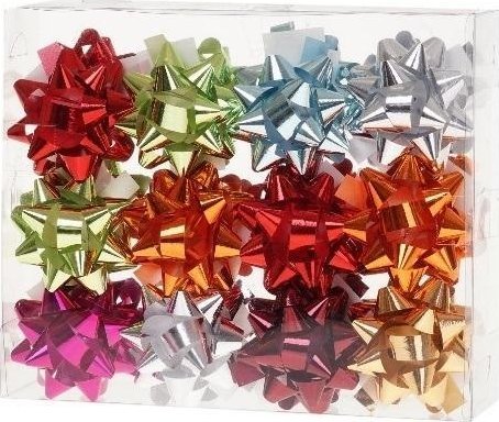 Rosette Klein Metall 5,5Cm Mix (24Stk) Rozette