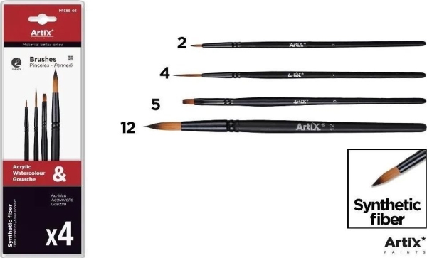 Profix malerpensler professionel 4 stk
