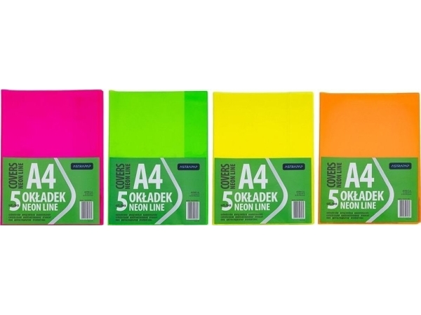 Dæksel A4 Neon Line ikke-justerbart (5 stk) ASTRA