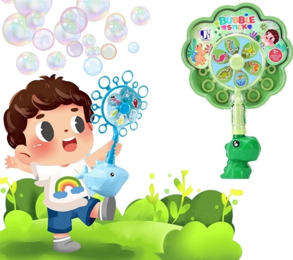 Bubbel väderkvarn dinosaurie MIX | Trädgården - Trädgårdsredskap - Barnredskap | GameStuff