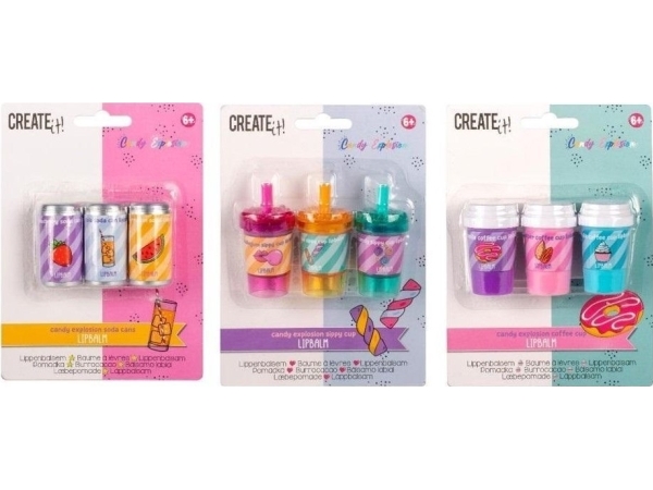 Candy Drinks Lippenbalsam 3Er-Mix Create It!
