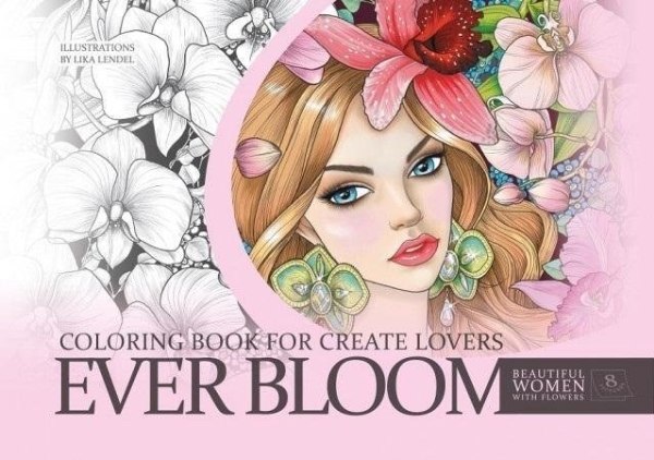 Creative coloring book A4 pink FRESH |