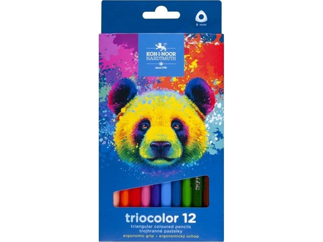 Triocolor Crayons Bear 12 Farver