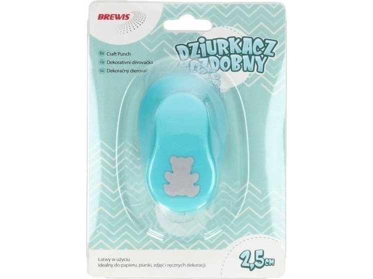 Brewis hulstempel dekoration - 2,5 cm MIX