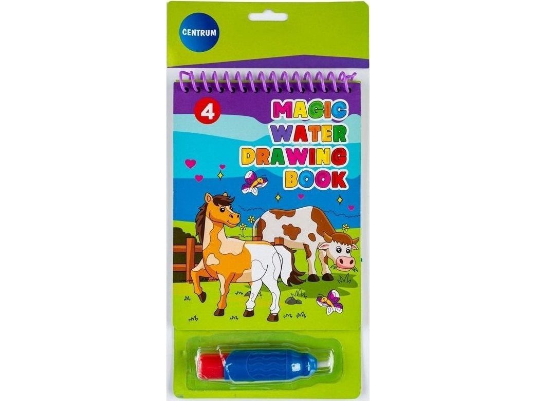 Wasserfarben-Malbuch 13,7X18,3 Cm 89972