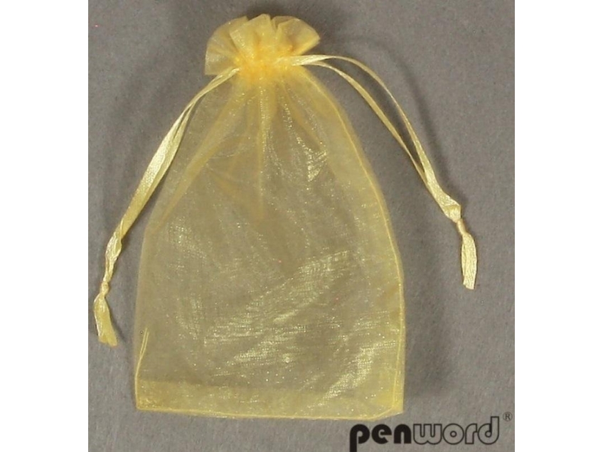 Goldene Organza-Beutel 10X15 Cm