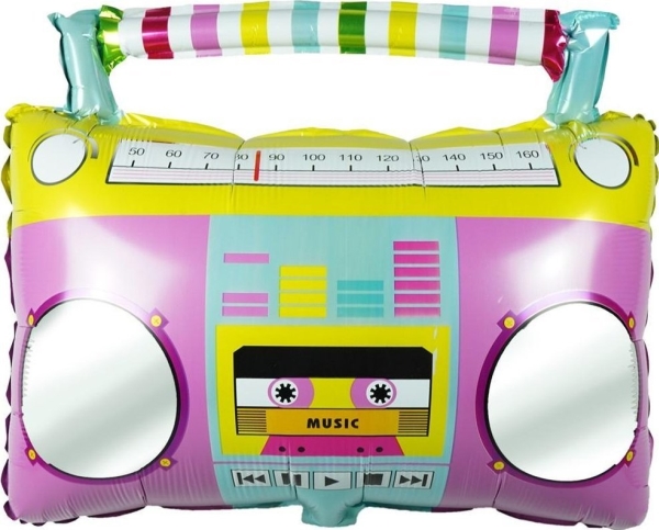 Folienballon Boombox