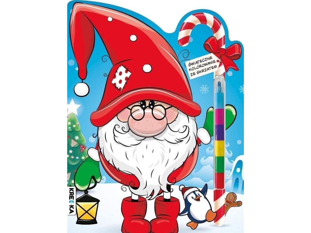 Julemalebog Med En Nisse