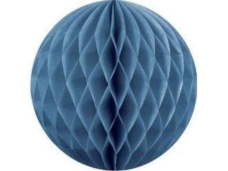Festfarben Marineblaue Papiergewebekugel, 10 Cm