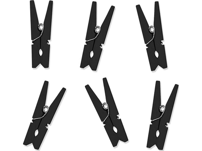 Party Deco Träspännen sorterade - 10 st Universal | Färg & Tillbehör - Väggbeklädnad - Väggpanel | GameStuff