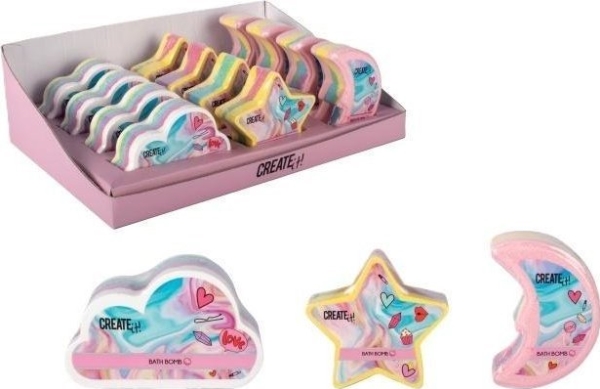 Tęczowa bomba do kąpieli mix CREATE IT! | Leksaker - För dom minsta - Badleksaker | GameStuff