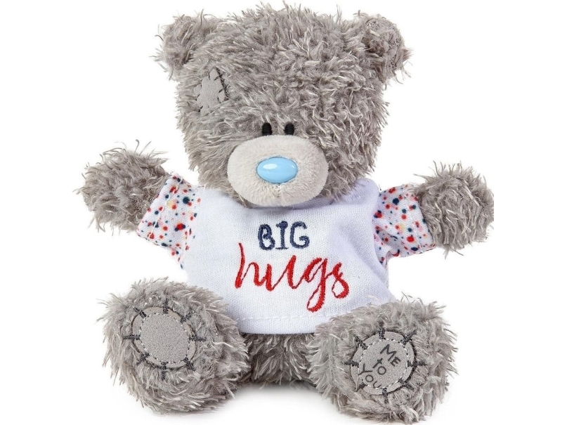 Teddybär - Große Umarmungen Im T-Shirt 11Cm