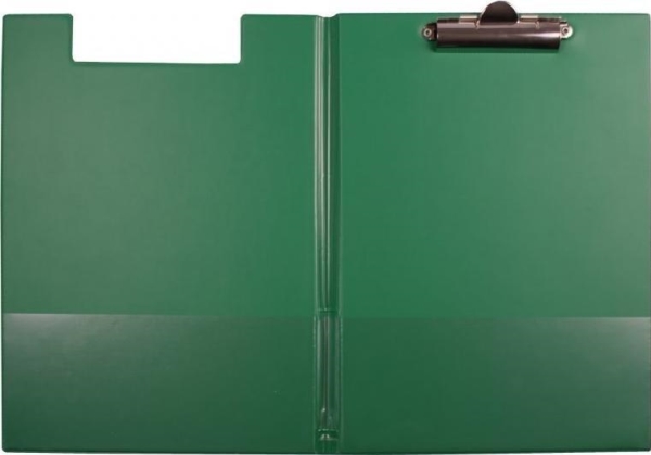 A5 mappe med klemme lys grøn KH-03-06