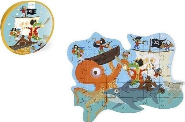 29 Konturenrätsel Piraten