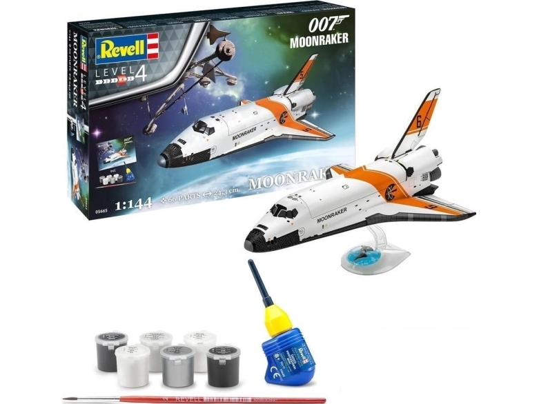 Gift set James Bond Moonraker 1:144 | Hobby - Modellbygge - Plast Byggmodeller - Starter set | GameStuff
