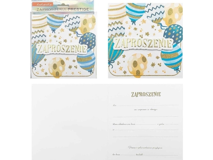 5Pc Einladung